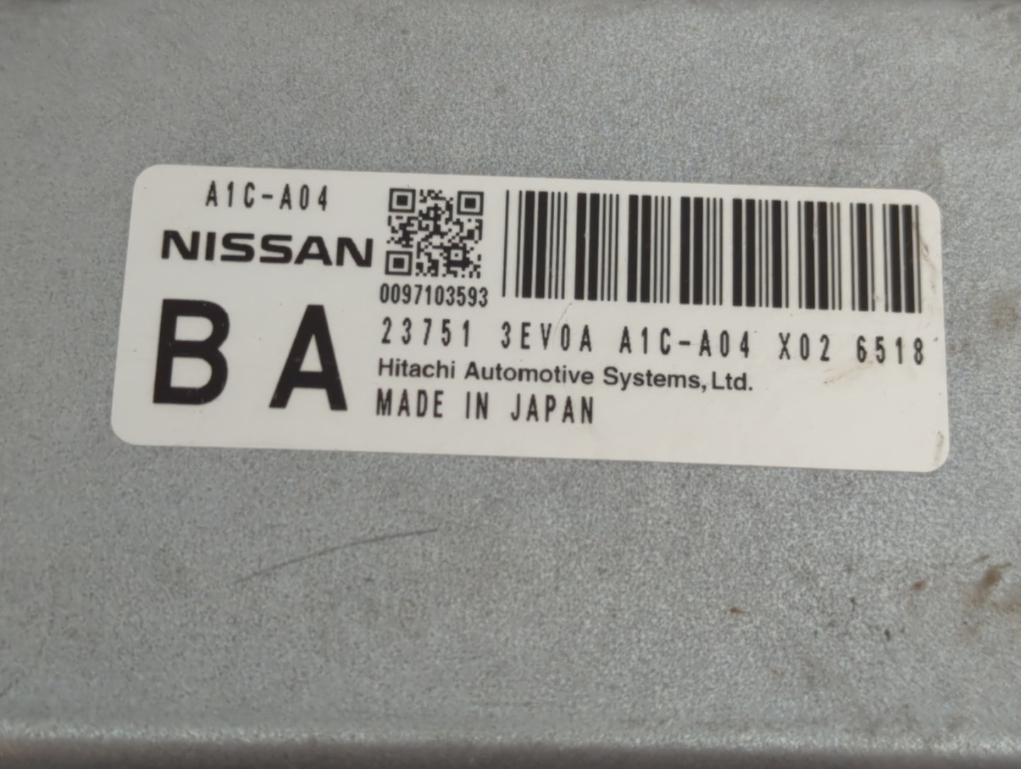 2014-2017 Infiniti Qx70 PCM Engine Control Computer ECU ECM PCU OEM P/N:23751 3EV0A Fits Fits 2012 2013 2014 2015 2016 2017 