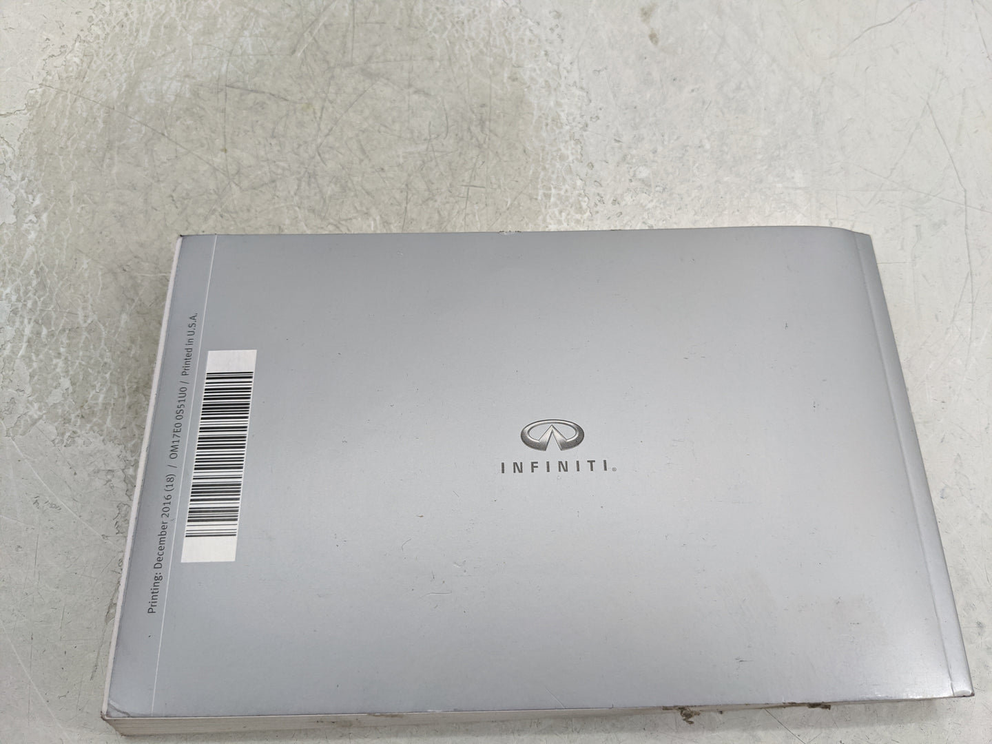 2017 Infiniti Qx70 Owners Manual Book Guide OEM Used Auto Parts - Oemusedautoparts1.com