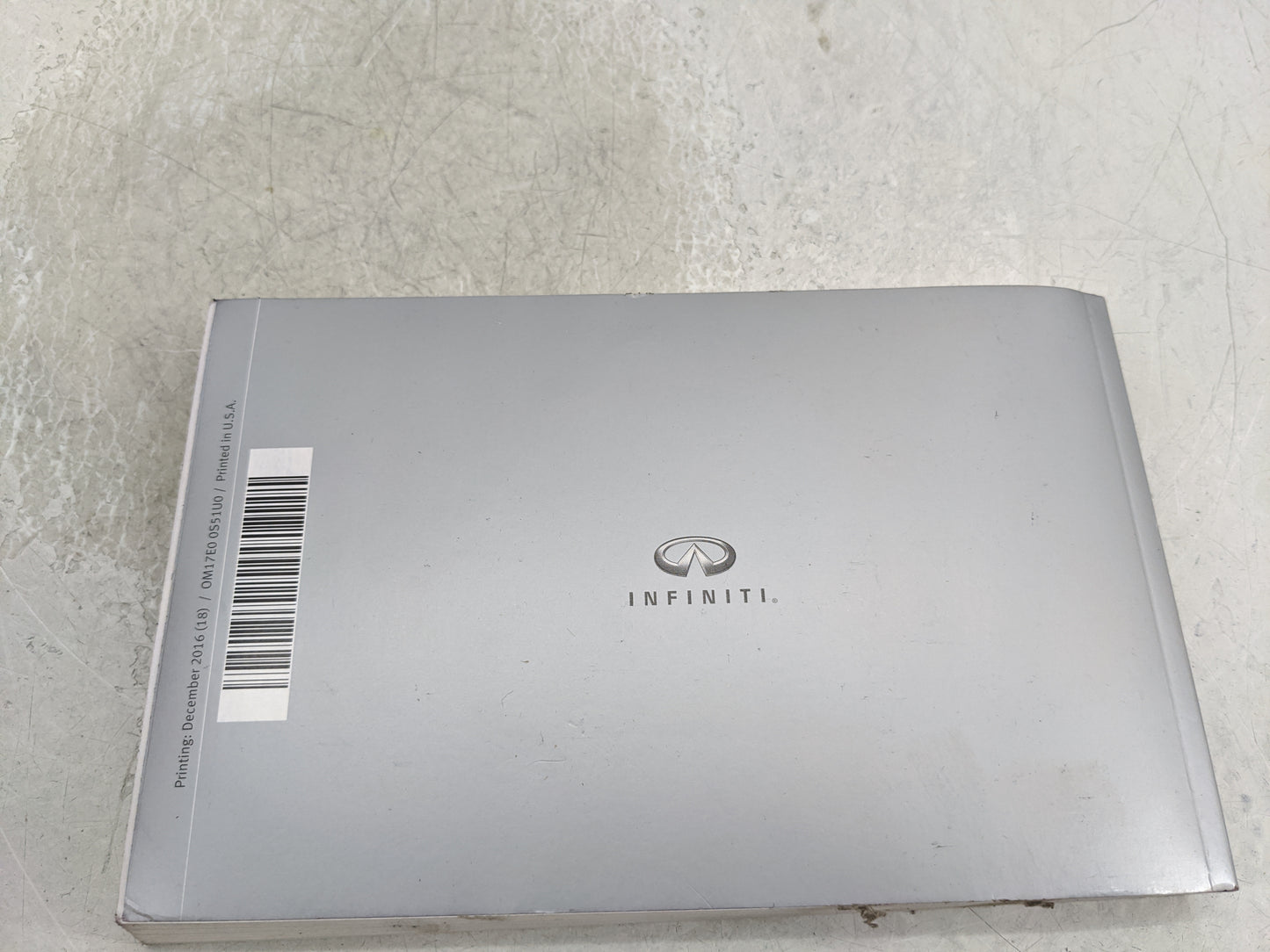 2017 Infiniti Qx70 Owners Manual Book Guide OEM Used Auto Parts - Oemusedautoparts1.com