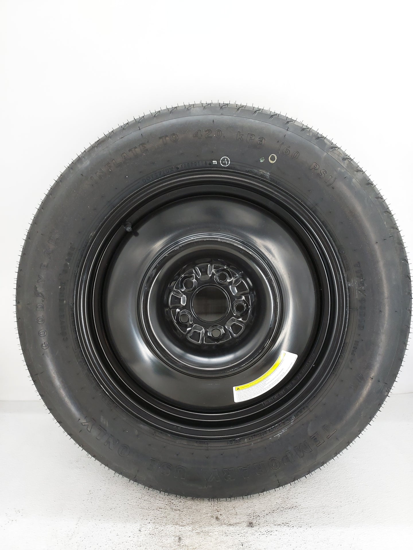 2014-2017 Infiniti Qx70 Spare Donut Tire Wheel Rim Oem - Oemusedautoparts1.com