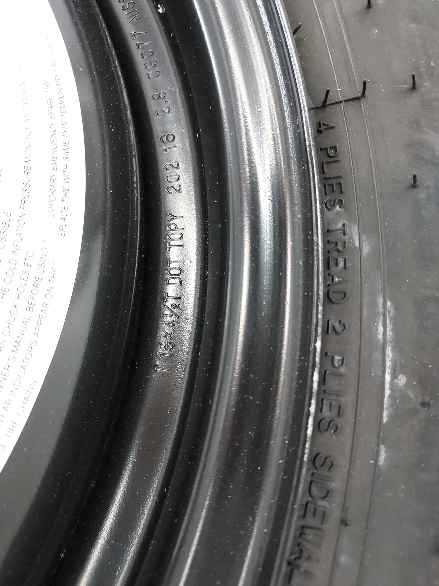 2014-2017 Infiniti Qx70 Spare Donut Tire Wheel Rim Oem - Oemusedautoparts1.com