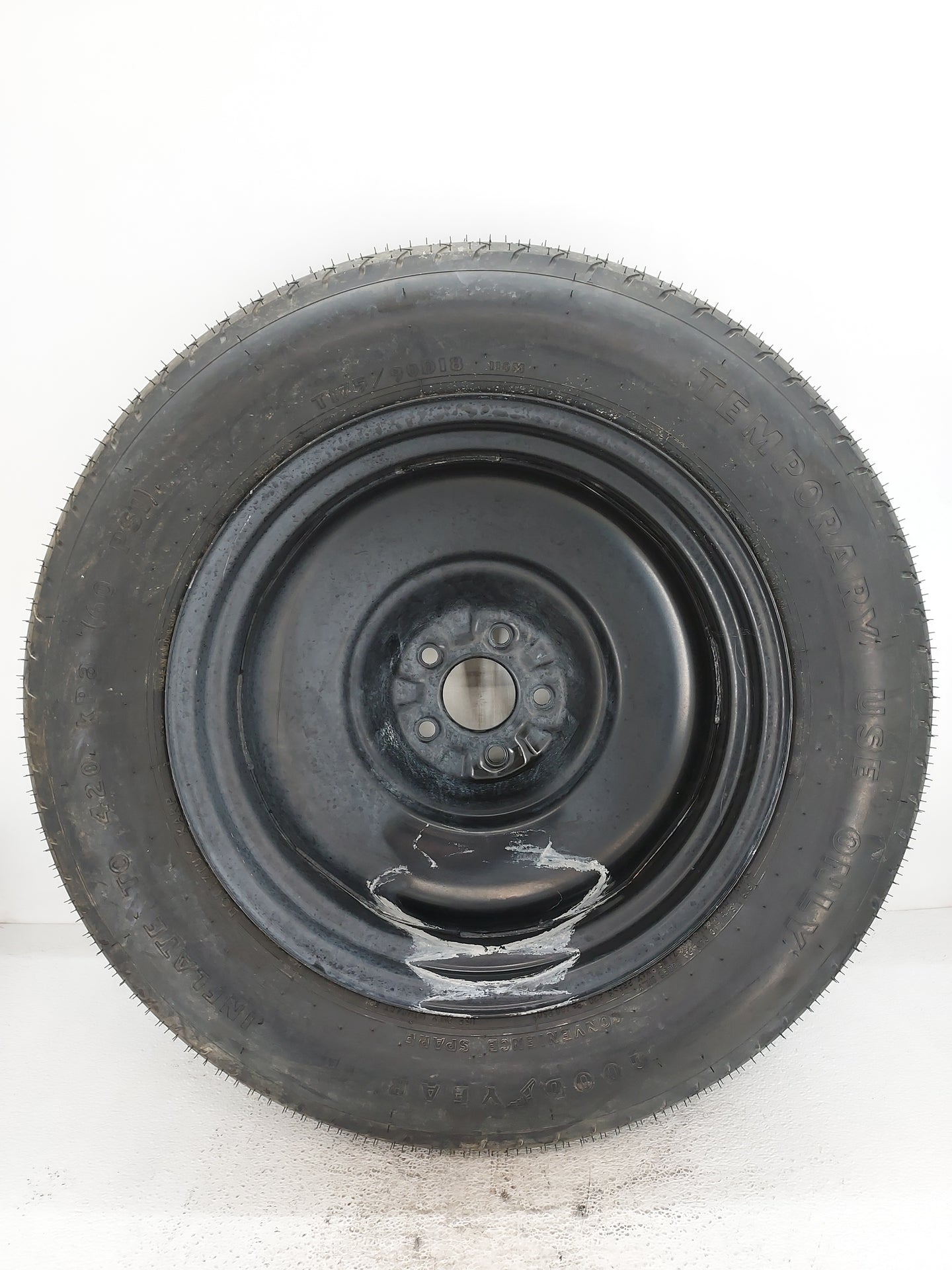2014-2017 Infiniti Qx70 Spare Donut Tire Wheel Rim Oem - Oemusedautoparts1.com