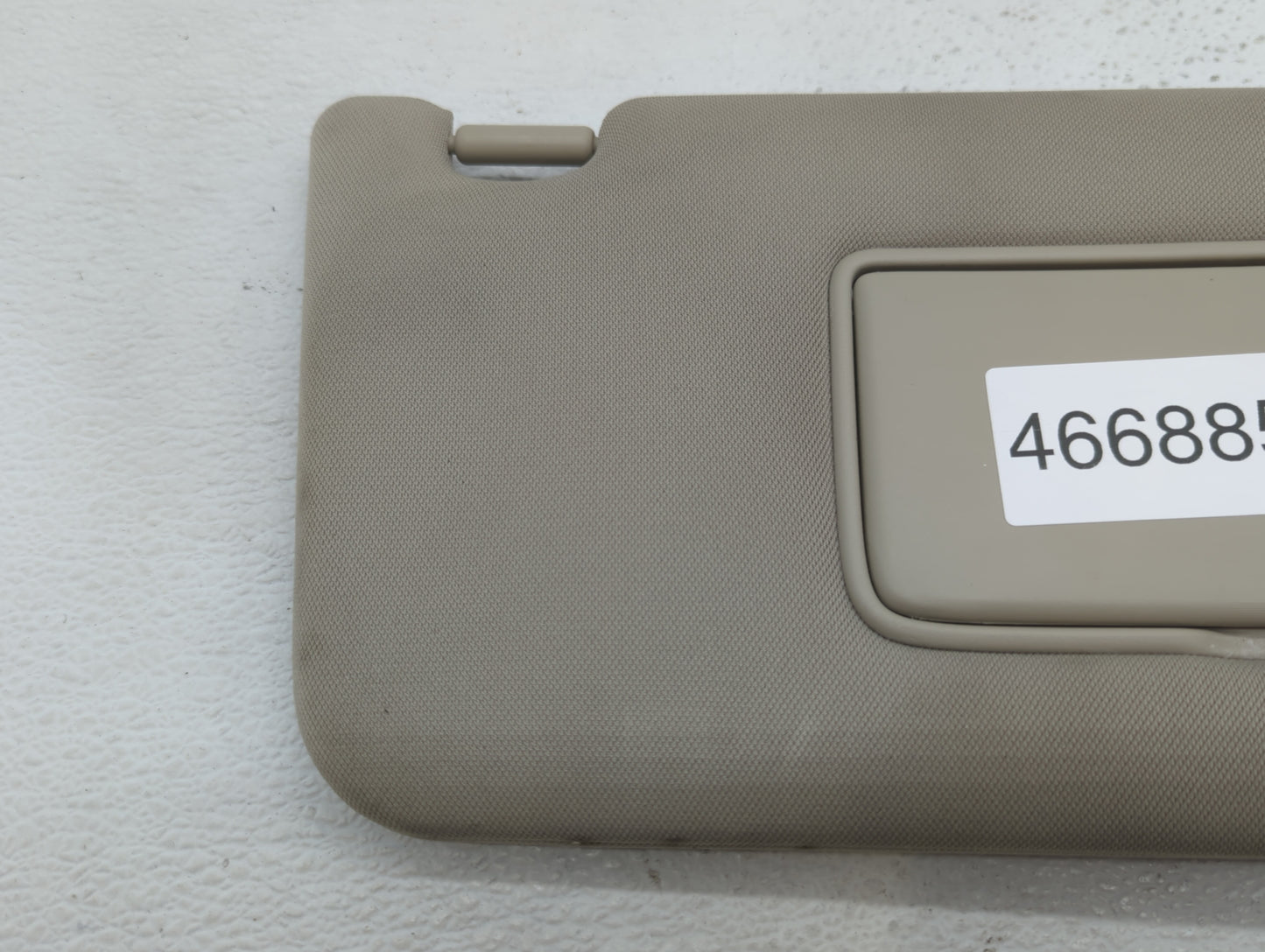 2015-2017 Infiniti Qx70 Sun Visor Shade Replacement Passenger Right Mirror Fits Fits 2015 2016 2017 OEM Used Auto Parts - Oe