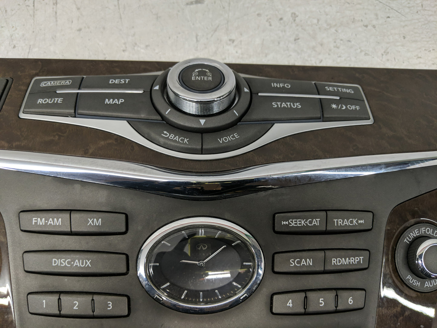 2017 Infiniti Qx80 Climate Control Module Temperature AC/Heater Replacement P/N:682601LA3A Fits OEM Used Auto Parts - Oemuse