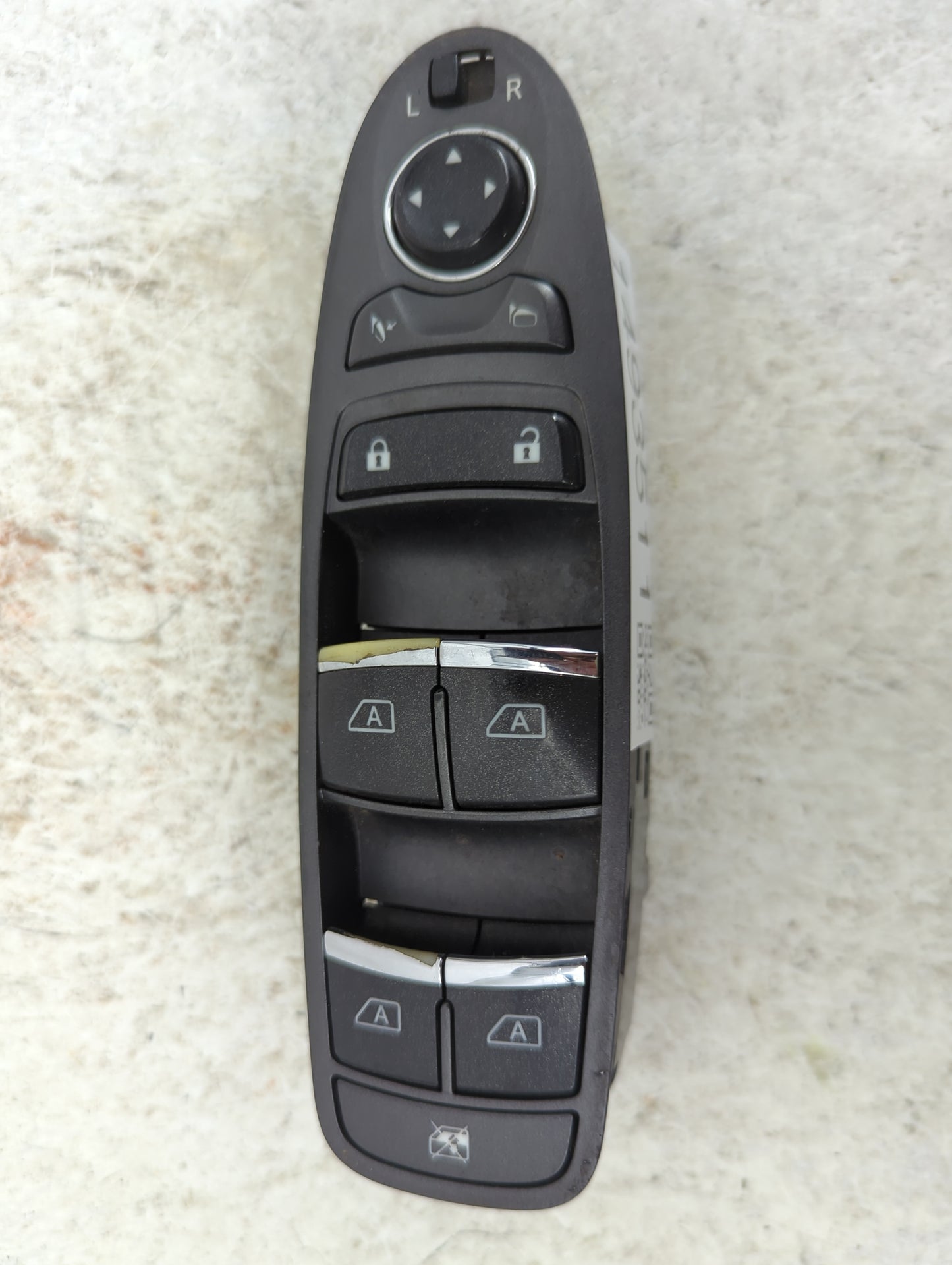 2014-2019 Infiniti Qx80 Master Power Window Switch Replacement Driver Side Left P/N:25401 1V90A 5AB280EA01 Fits OEM Used Aut