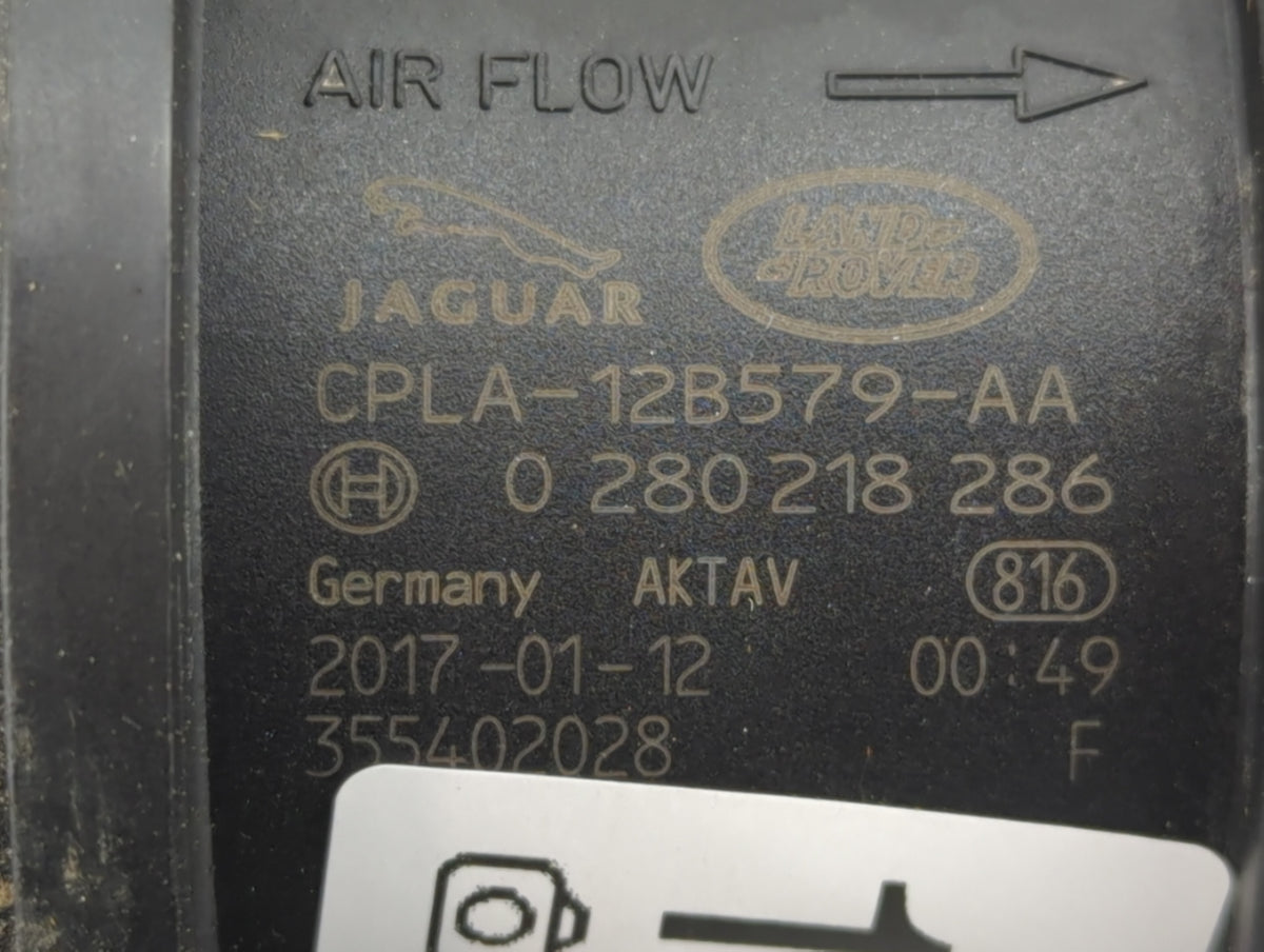 2017-2020 Jaguar F-pace Mass Air Flow Meter Maf Sensor 1371153 - Oemusedautoparts1.com