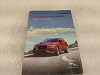 2017 Jaguar F-Pace Owners Manual Book Guide P/N:JJM 18 01 38 172 OEM Used Auto Parts - Oemusedautoparts1.com
