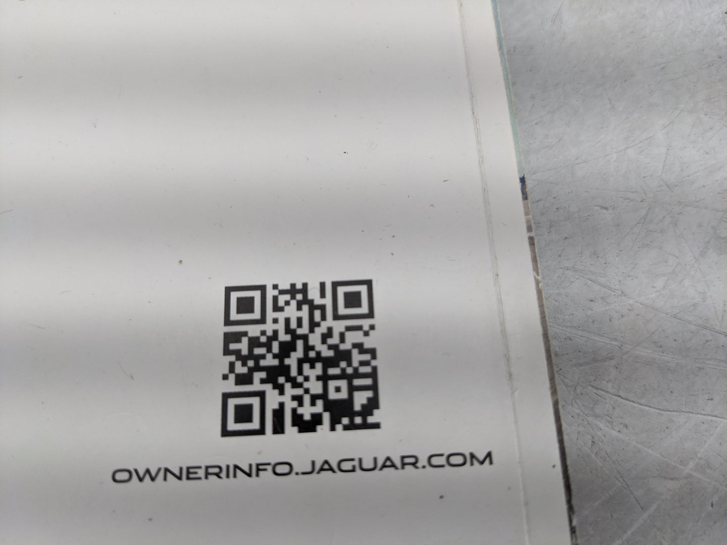 2017 Jaguar F-Pace Owners Manual Book Guide P/N:JJM 18 01 38 172 OEM Used Auto Parts - Oemusedautoparts1.com
