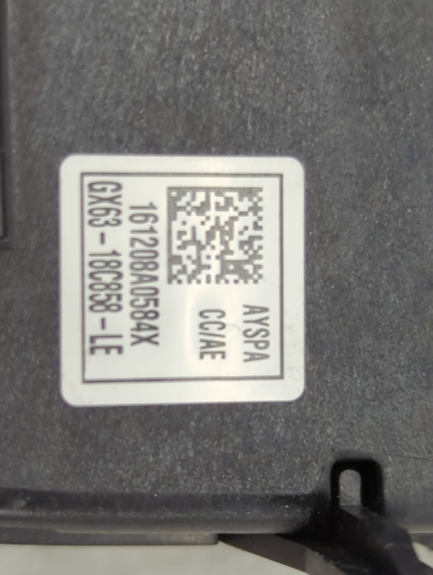 2017 Jaguar F-Pace Climate Control Module Temperature AC/Heater Replacement P/N:GX63-18C858-LE Fits OEM Used Auto Parts - Oe