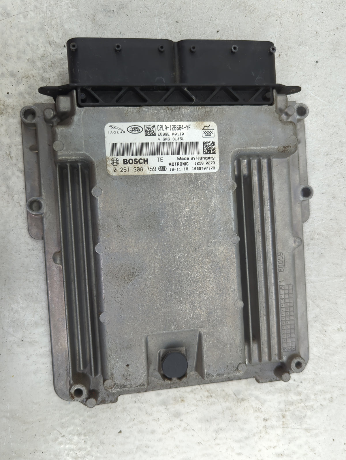 2017 Jaguar F-Pace PCM Engine Control Computer ECU ECM PCU OEM P/N:CPLA-12B684-YF 0261S08759 Fits 2013 2014 2015 2016 2018 2