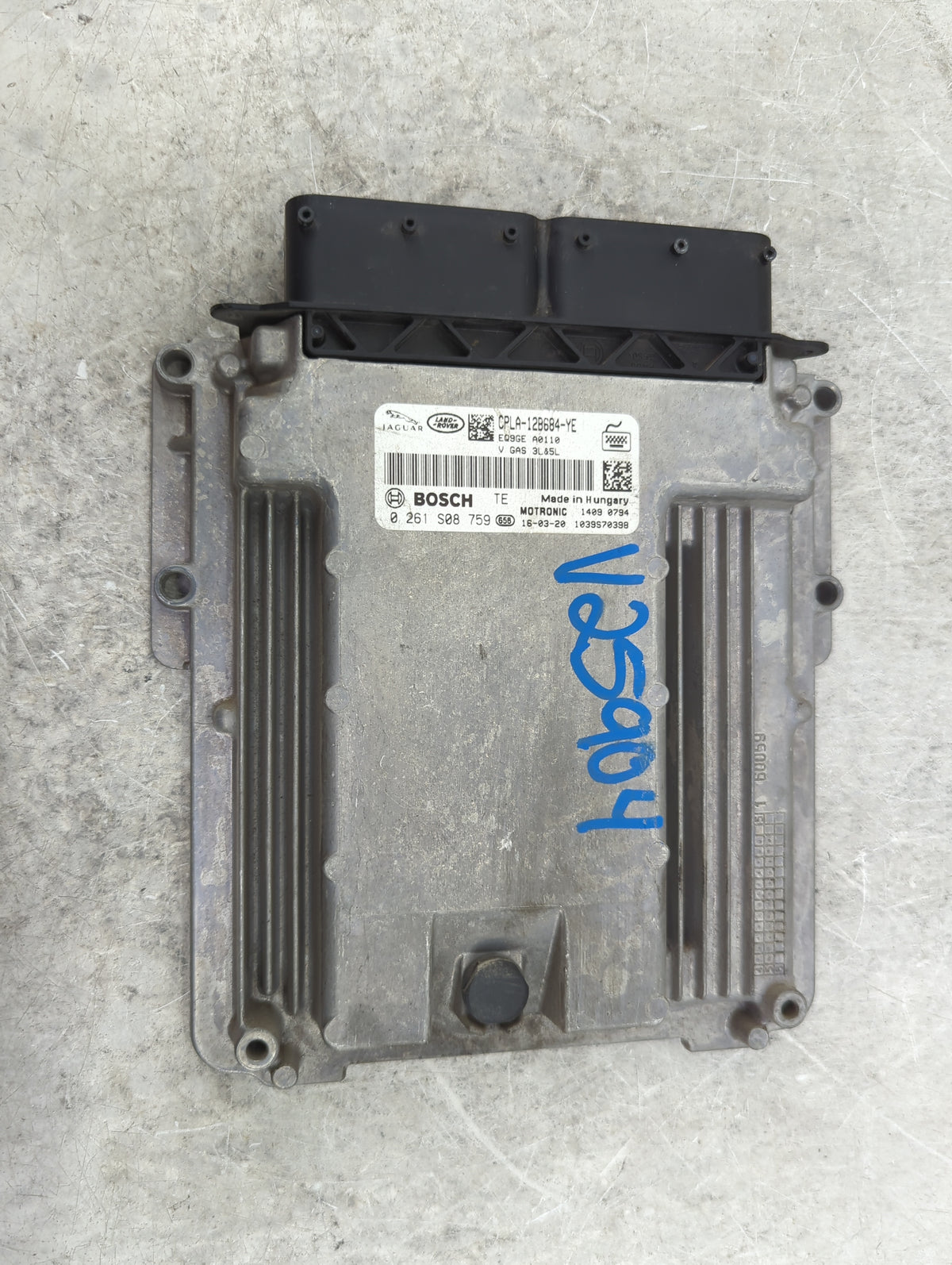 2017 Jaguar F-Pace PCM Engine Control Computer ECU ECM PCU OEM P/N:CPLA-12B684-YE 0261S08759 Fits 2013 2014 2015 2016 2018 2