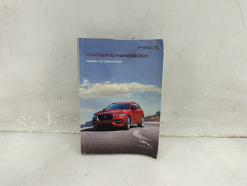 2017 Jaguar F-Pace Owners Manual Book Guide P/N:JJM1802 38171 OEM Used Auto Parts - Oemusedautoparts1.com