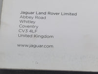 2017 Jaguar F-Pace Owners Manual Book Guide P/N:JJM1802 38171 OEM Used Auto Parts - Oemusedautoparts1.com