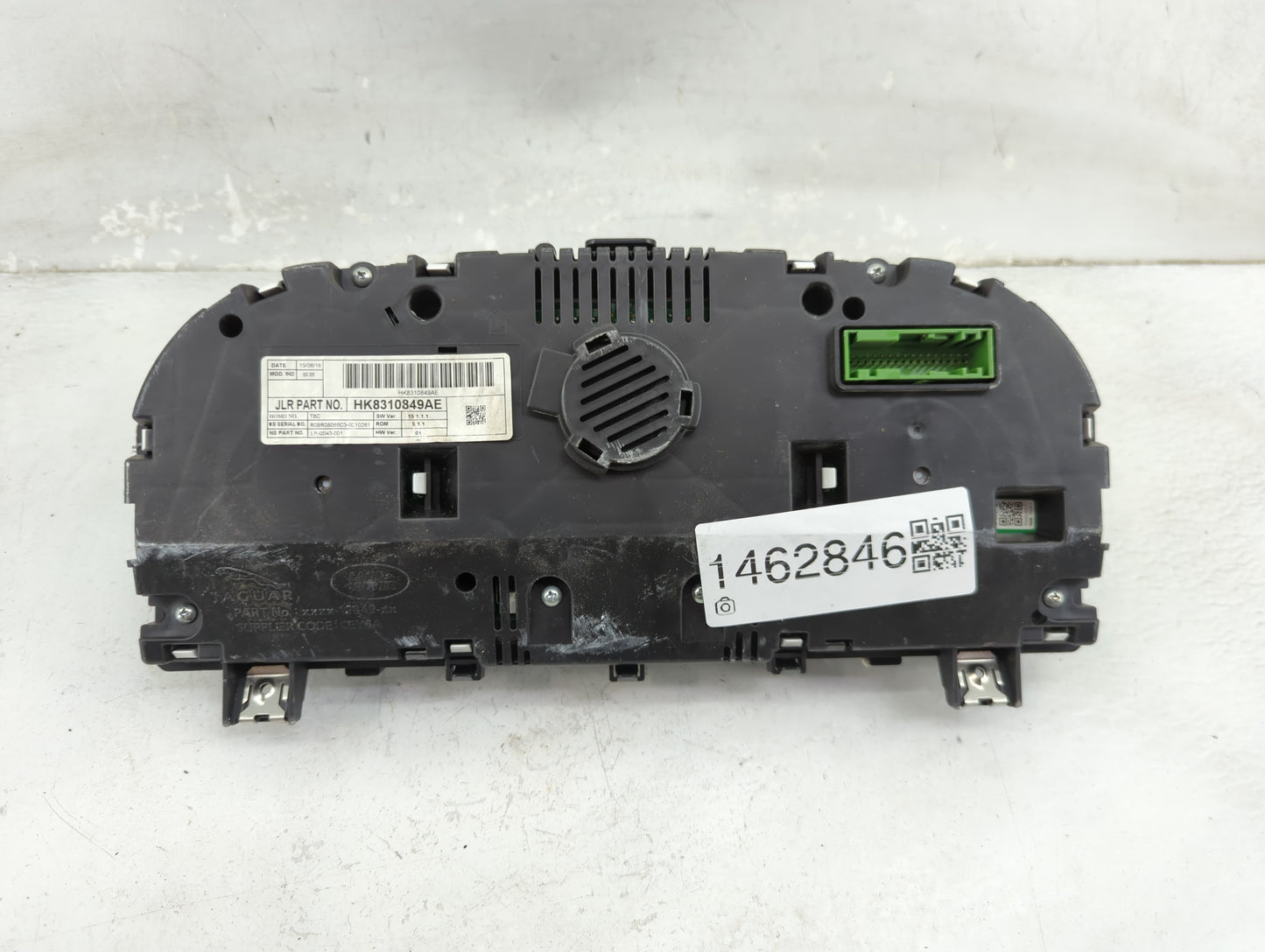 2017 Jaguar F-Pace Instrument Cluster Speedometer Gauges P/N:HK8310849AE LR-0043-001 Miles: Fits OEM Used Auto Parts - Oemus