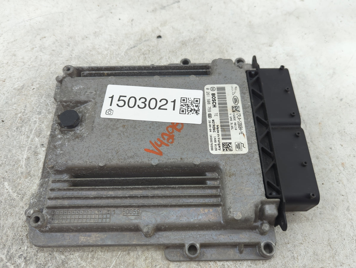 2017 Jaguar F-Pace PCM Engine Control Computer ECU ECM PCU OEM P/N:CPLA-12B684-YE 0261S08759 Fits OEM Used Auto Parts - Oemu
