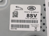2017-2018 Jaguar F-pace Information Radio Display Screen 1517851 - Oemusedautoparts1.com