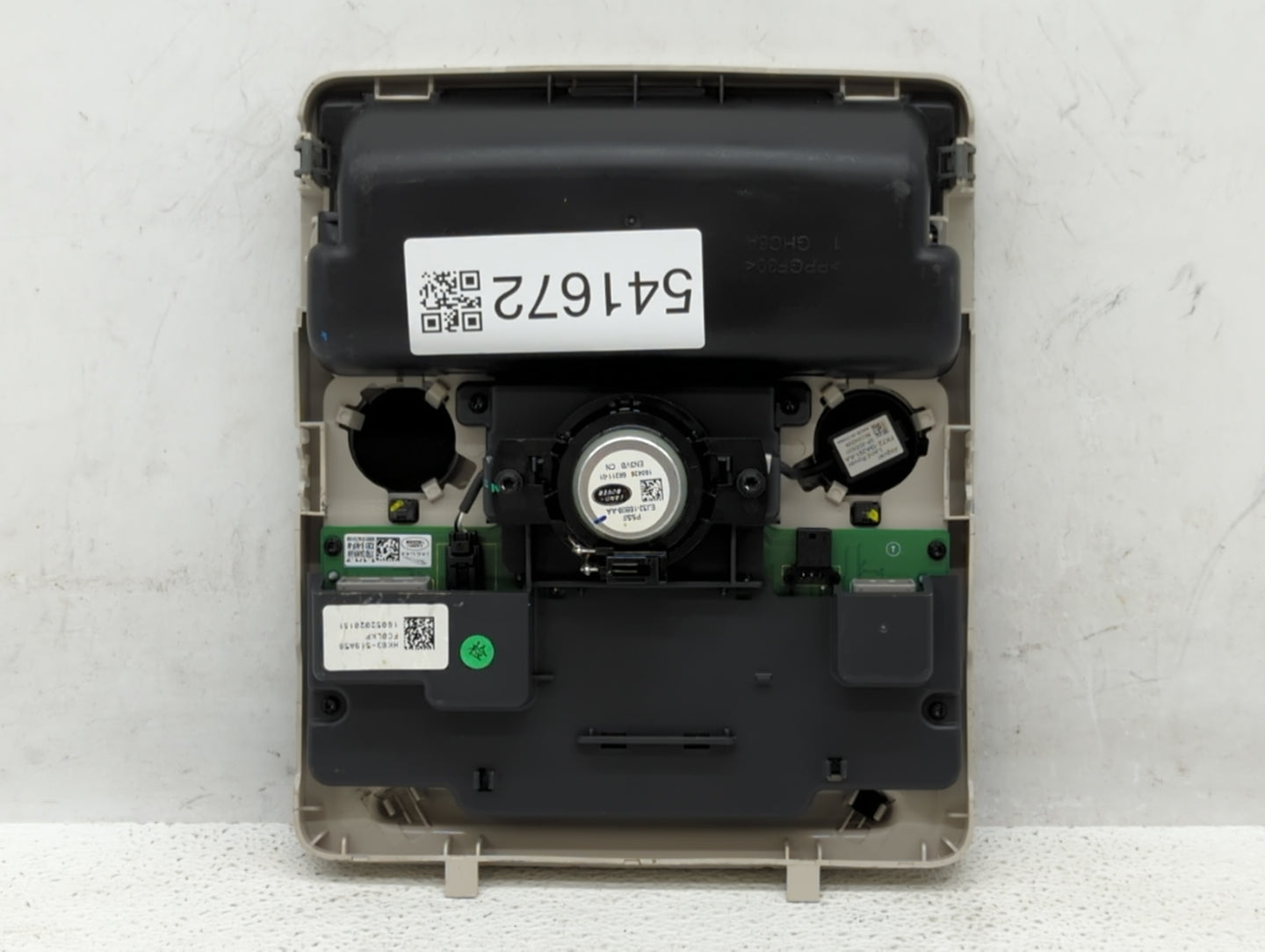 2017 Jaguar F-Pace Center Floor Console P/N:FK72-19A391-AA Fits OEM Used Auto Parts - Oemusedautoparts1.com