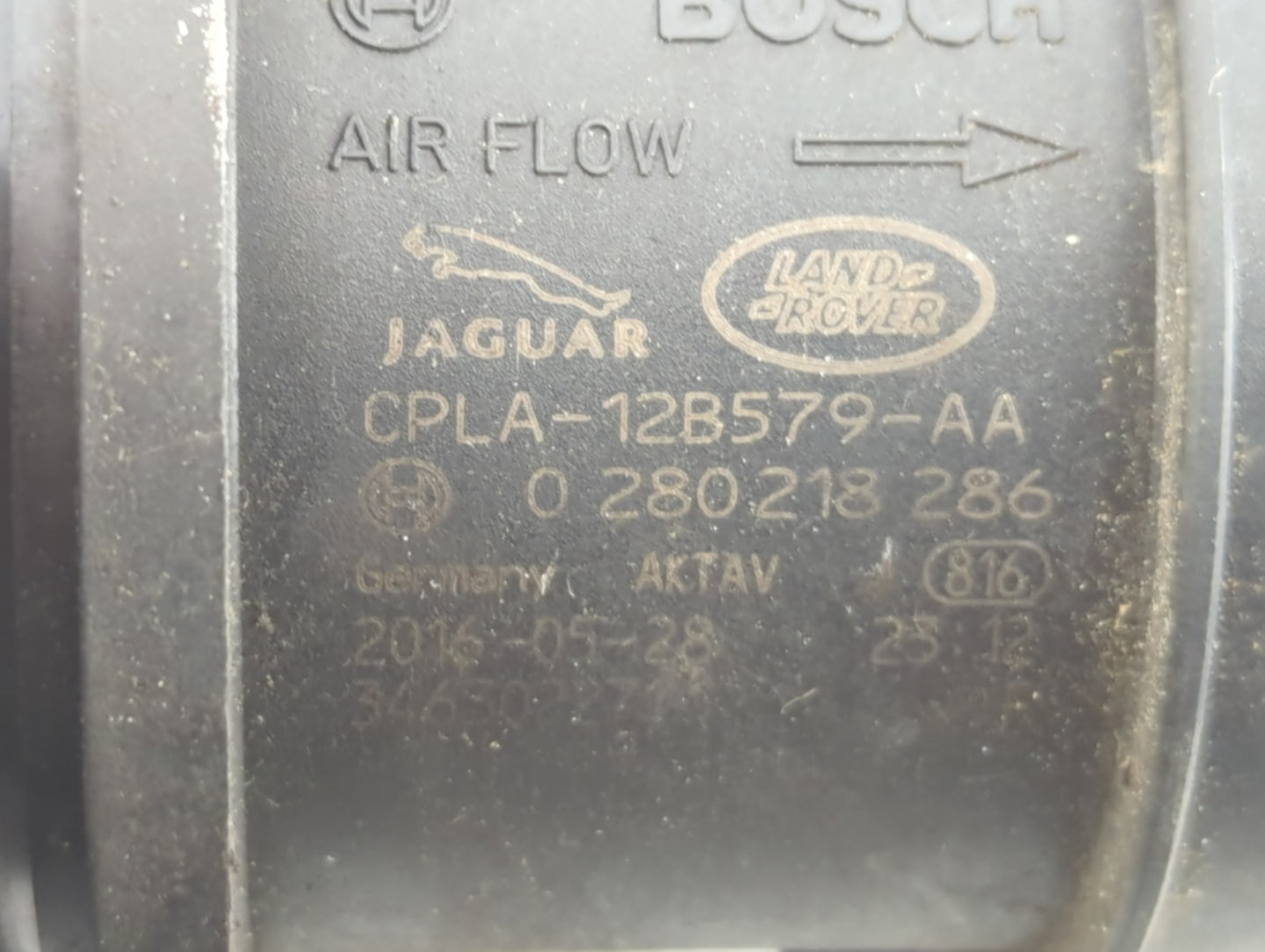 2017-2020 Jaguar F-pace Mass Air Flow Meter Maf - Oemusedautoparts1.com