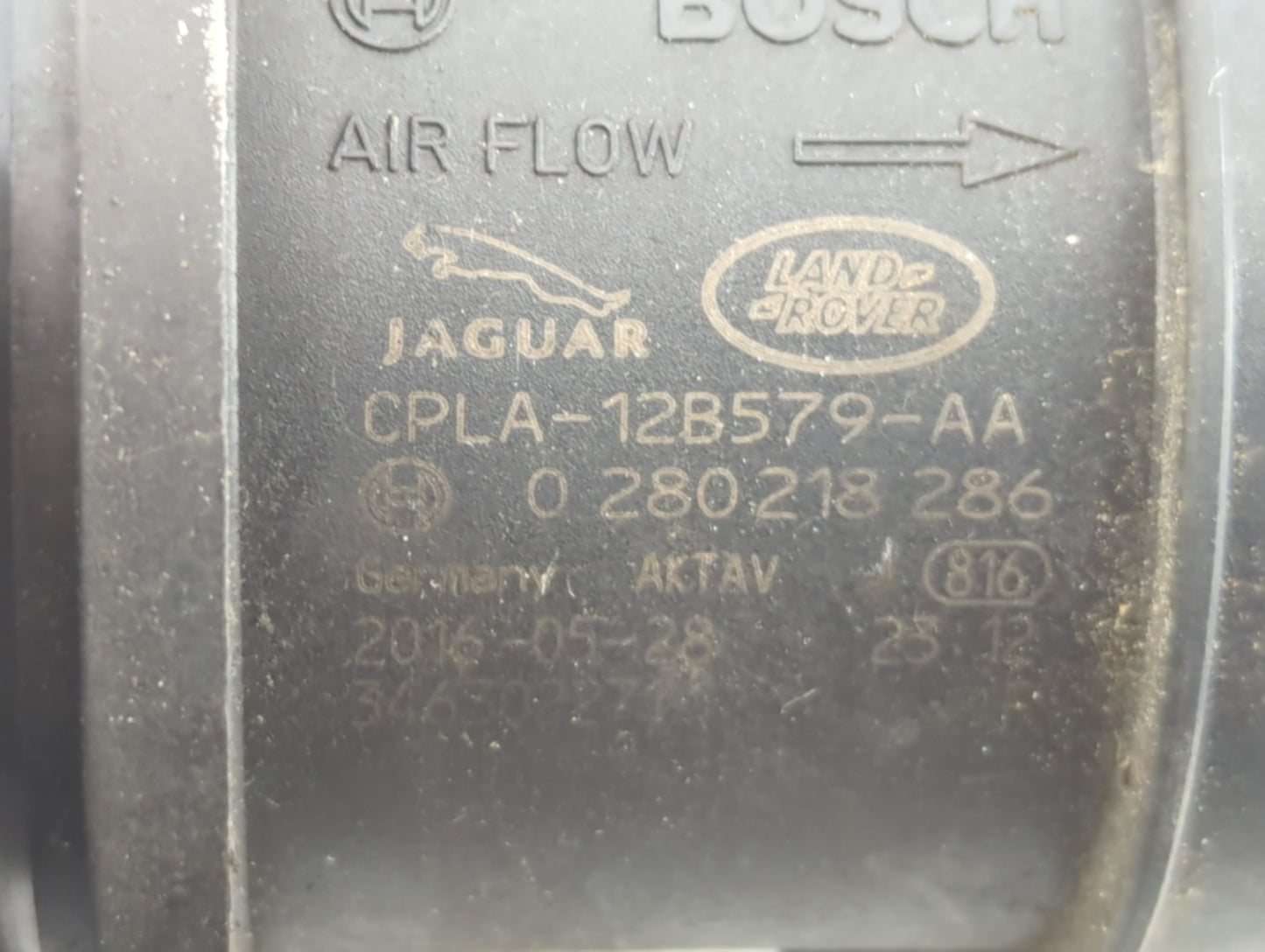 2017-2020 Jaguar F-pace Mass Air Flow Meter Maf - Oemusedautoparts1.com
