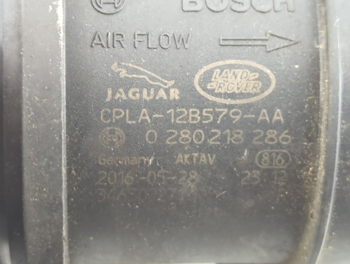 2017-2020 Jaguar F-pace Mass Air Flow Meter Maf Sensor - Oemusedautoparts1.com