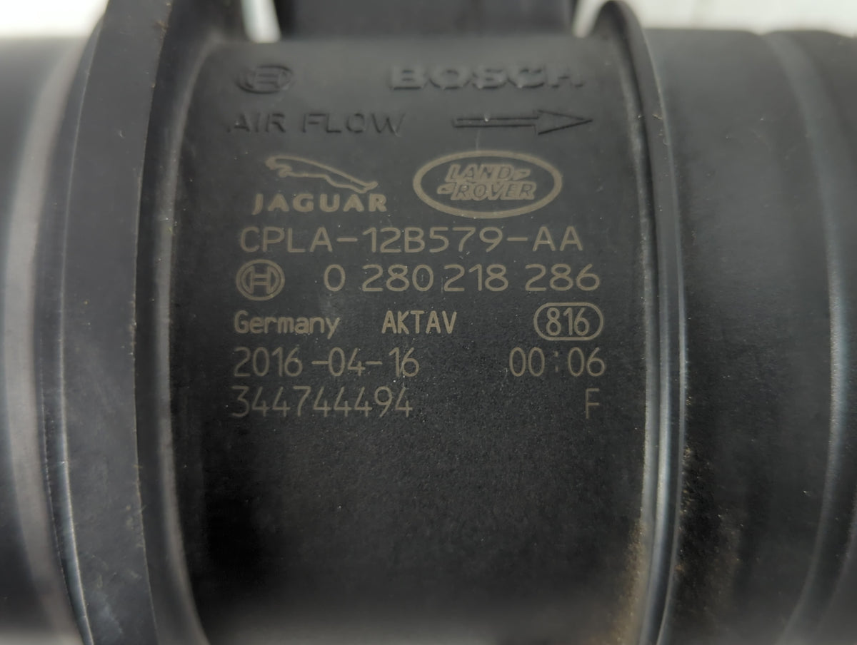 2017-2020 Jaguar F-pace Mass Air Flow Meter Maf Sensor 734898 - Oemusedautoparts1.com