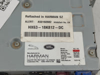 2017-2018 Jaguar Xe Radio AM FM Cd Player Receiver Replacement P/N:HX63-18K812-DC Fits Fits 2016 2017 2018 2019 OEM Used Aut