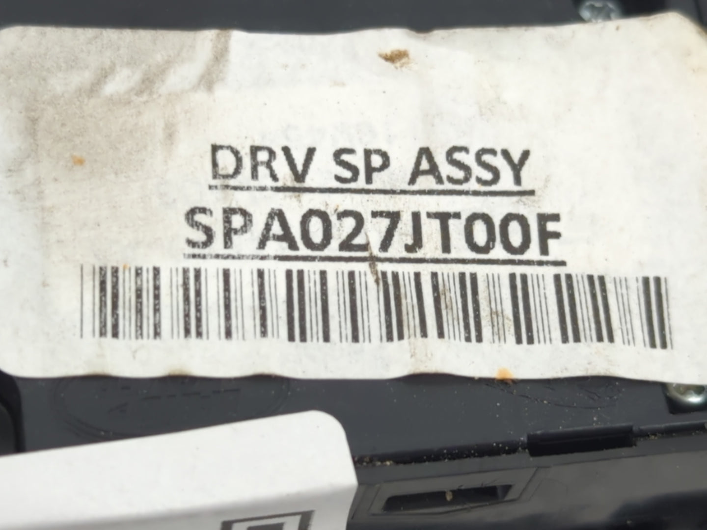 2017-2019 Jaguar Xe Master Power Window Switch Replacement Driver Side Left P/N:SPA027JT00F Fits Fits 2015 2016 2017 2018 20