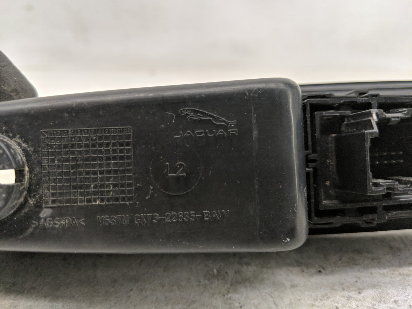 2017-2019 Jaguar Xe Master Power Window Switch Replacement Driver Side Left Fits Fits 2016 2017 2018 2019 OEM Used Auto Part