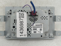 2017-2018 Jaguar Xe Information Radio Display Screen Black - Oemusedautoparts1.com