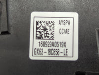 2017 Jaguar Xe Climate Control Module Temperature AC/Heater Replacement P/N:GX63-18C858-LE Fits Fits 2016 OEM Used Auto Part