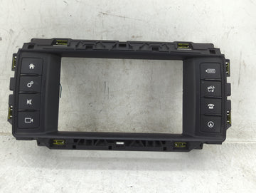 2017 Jaguar Xe Radio Control Panel Black - Oemusedautoparts1.com