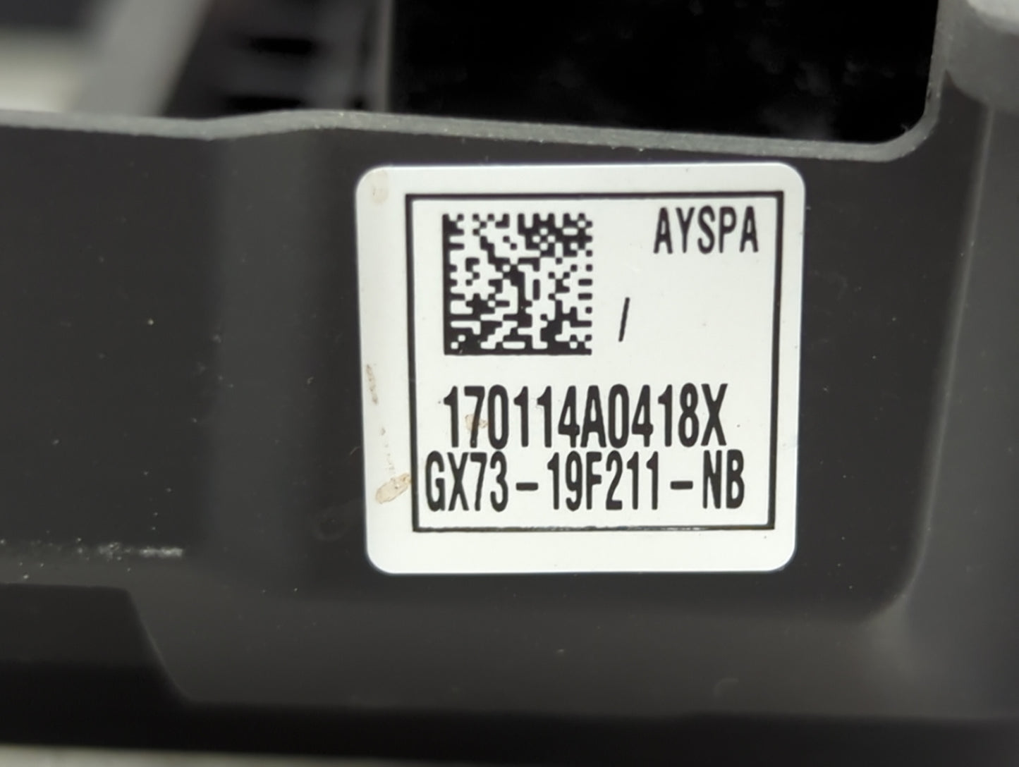 2017 Jaguar Xe Radio Control Panel Black - Oemusedautoparts1.com