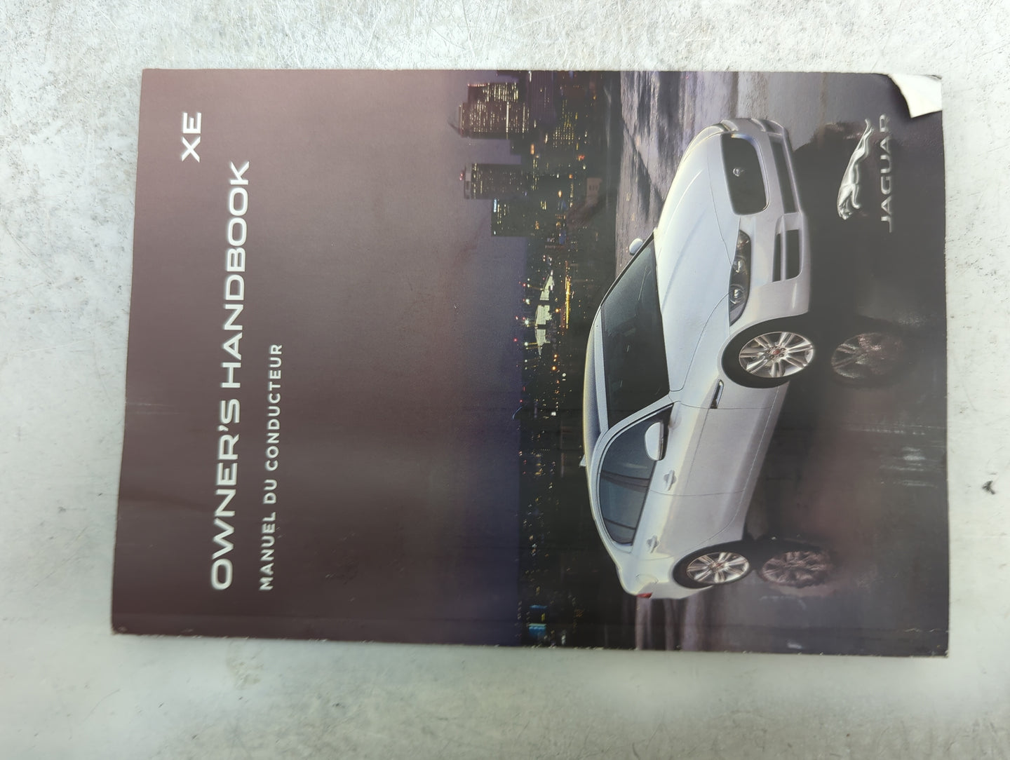 2017 Jaguar Xe Owners Manual Book Guide P/N:JJM 18 01 36 171 OEM Used Auto Parts - Oemusedautoparts1.com