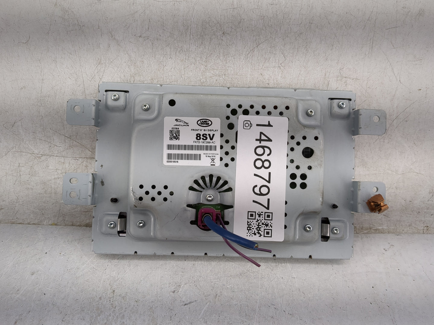 2017-2018 Jaguar Xe Information Display Screen 1468797 - Oemusedautoparts1.com