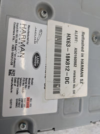 2017-2018 Jaguar Xe Radio AM FM Cd Player Receiver Replacement P/N:HX63-18K812-DC A50160982 Fits Fits 2016 2017 2018 2019 OE