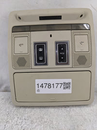 2017-2019 Jaguar Xe Overhead Roof Console Beige - Oemusedautoparts1.com