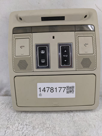 compare product 2017-2019 Jaguar Xe Overhead Roof Console Beige