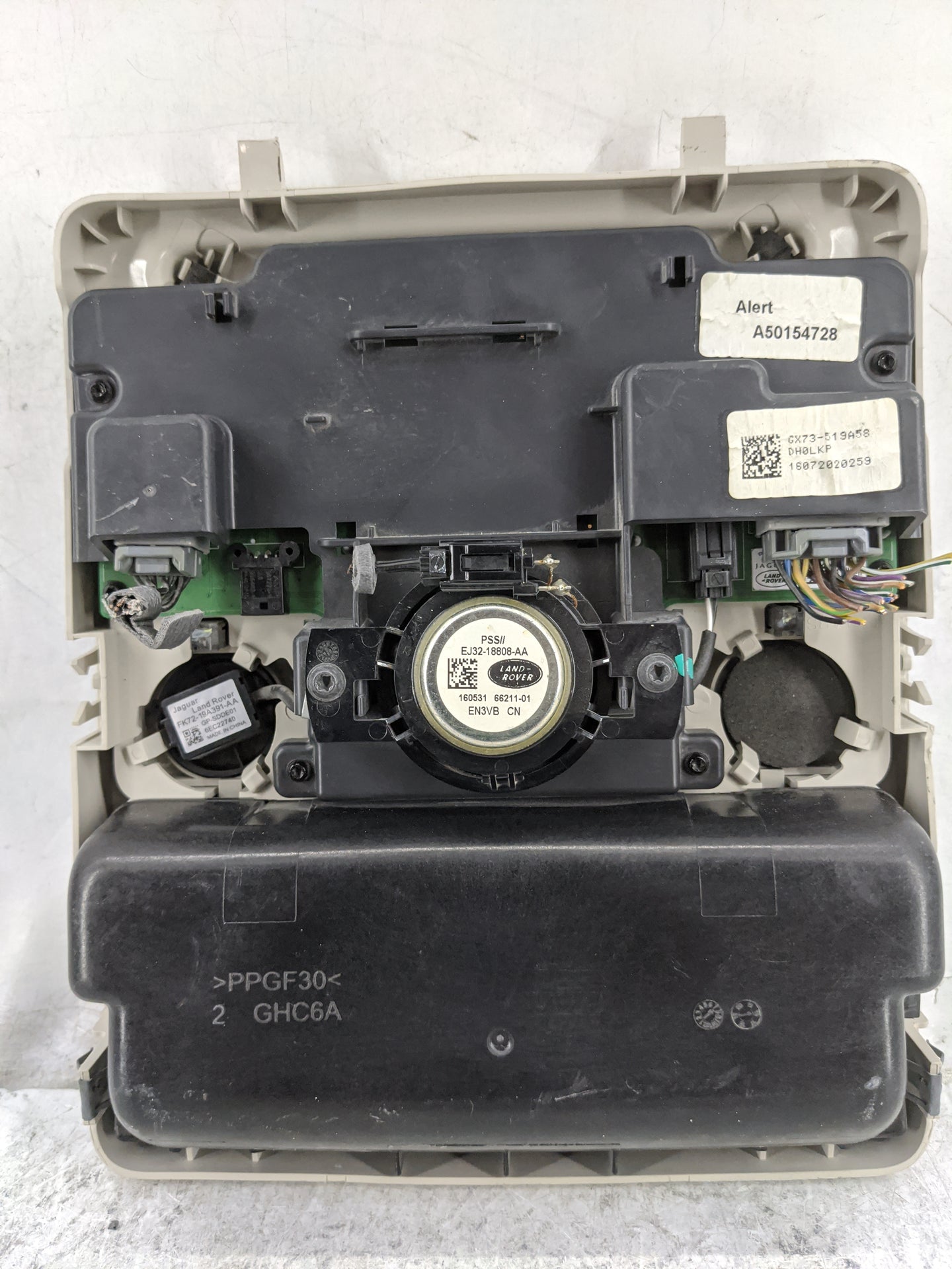 2017-2019 Jaguar Xe Overhead Roof Console Beige 1478365 - Oemusedautoparts1.com