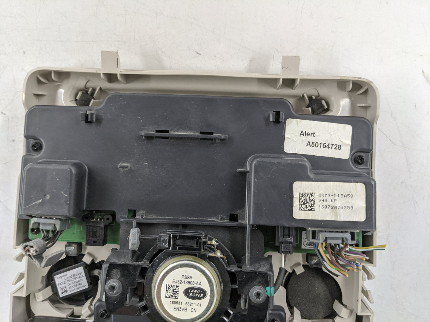 2017-2019 Jaguar Xe Overhead Roof Console Beige 1478365 - Oemusedautoparts1.com