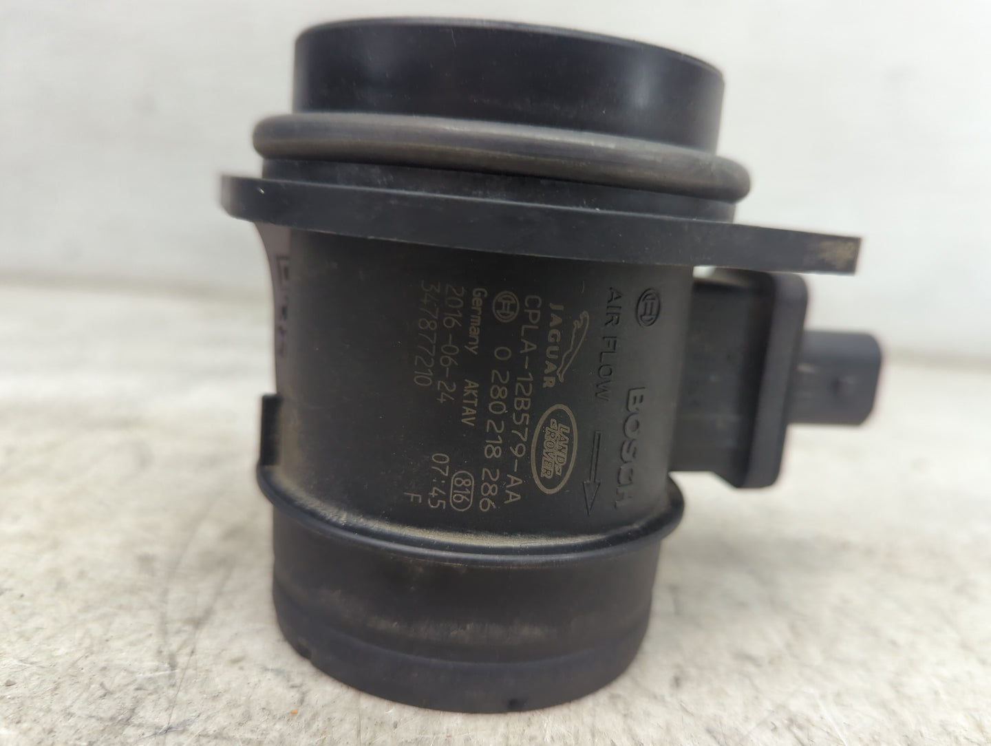2017-2019 Jaguar Xe Mass Air Flow Meter Maf 1488539 - Oemusedautoparts1.com
