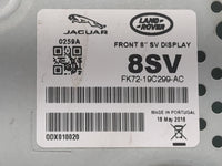 2017-2018 Jaguar Xe Information Radio Display Screen 1517861 - Oemusedautoparts1.com