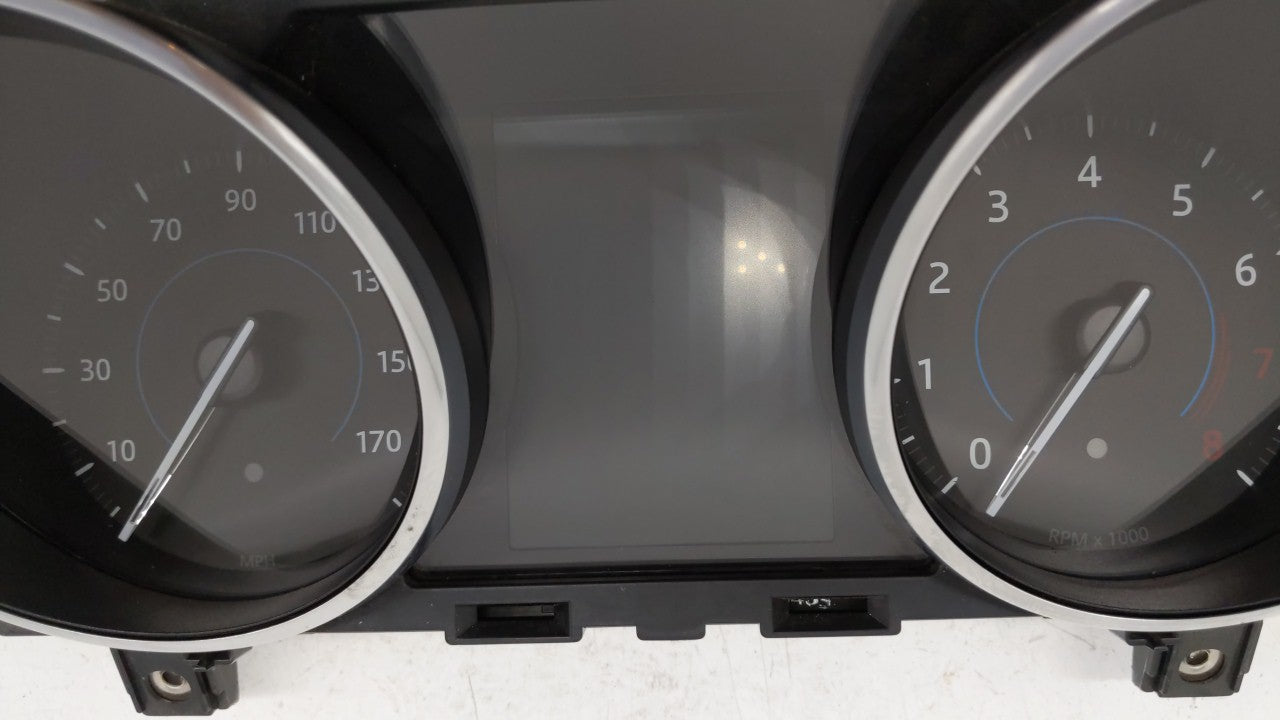 2017-2018 Jaguar Xe Instrument Cluster Speedometer Gauges P/N:HX73-10849-AE Fits Fits 2017 2018 OEM Used Auto Parts - Oemuse