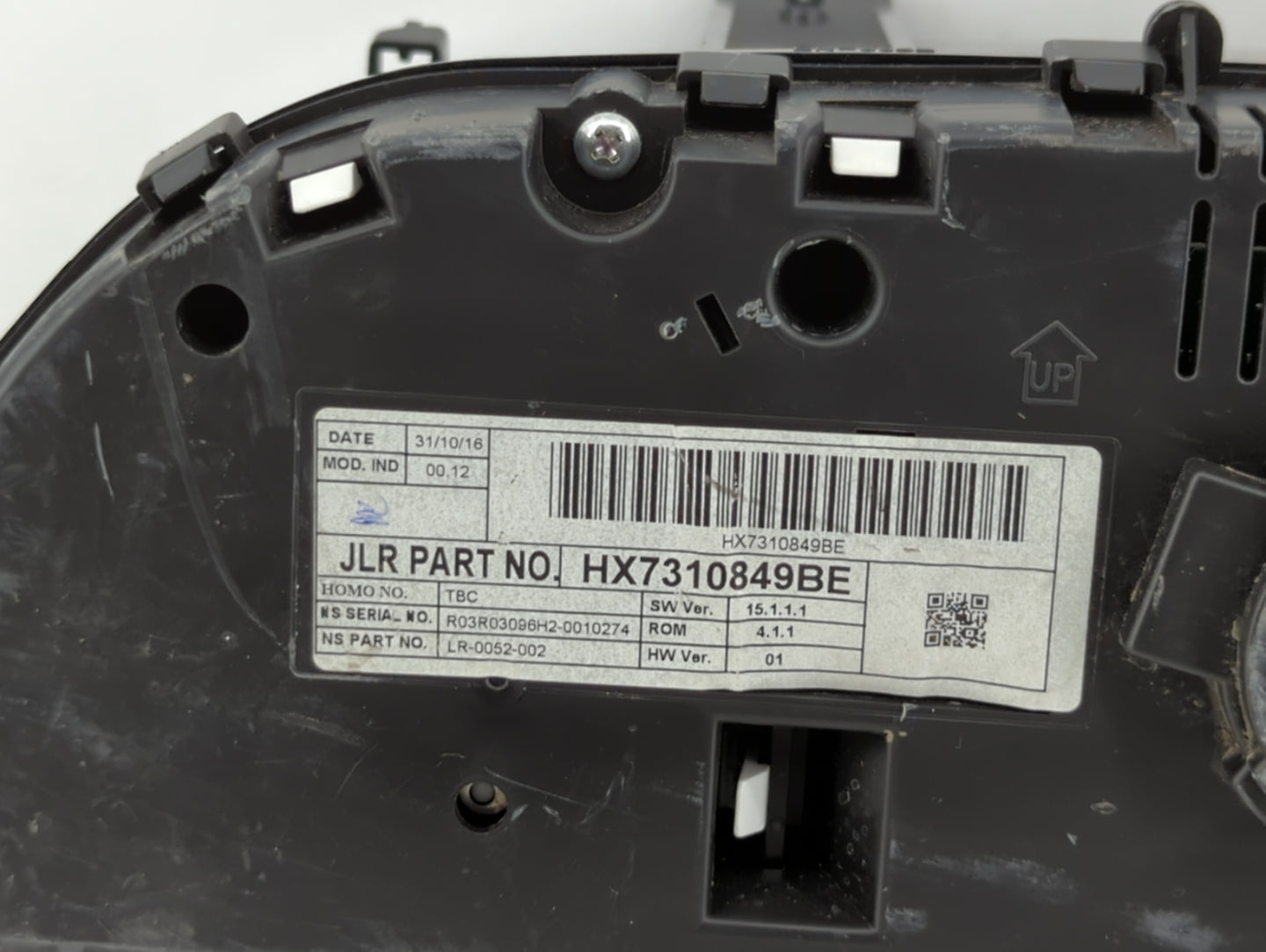 2017 Jaguar Xe Instrument Cluster Speedometer Gauges P/N:HX7310849BE Fits OEM Used Auto Parts - Oemusedautoparts1.com