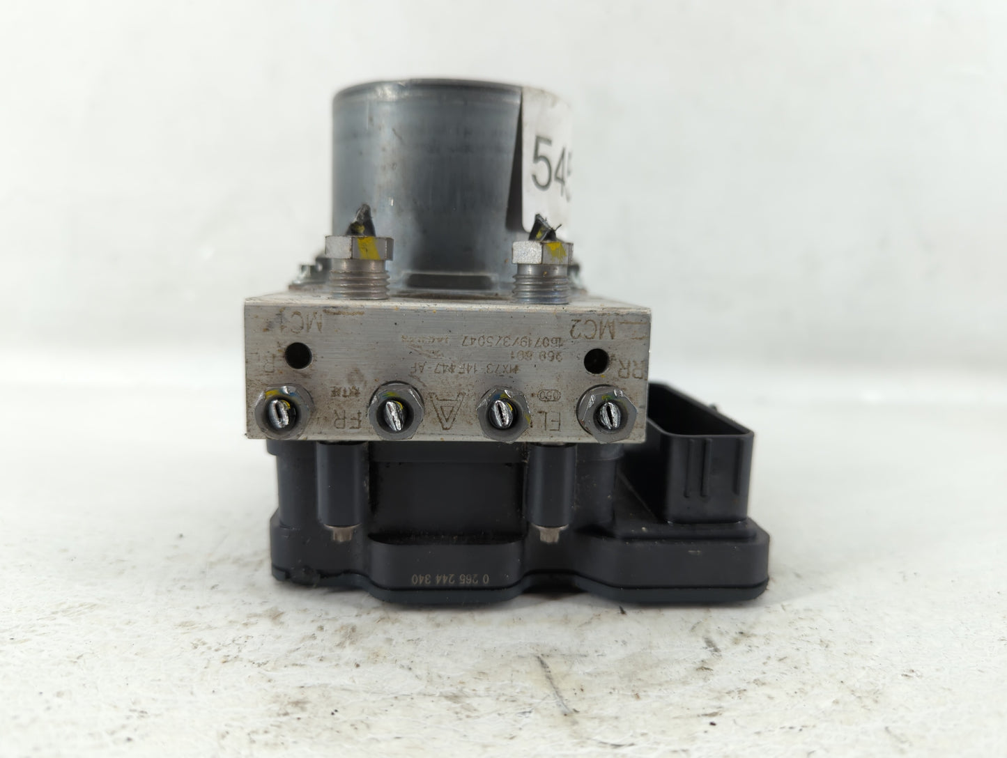2017 Jaguar Xe ABS Pump Control Module Replacement P/N:HX73-14F447-AF Fits OEM Used Auto Parts - Oemusedautoparts1.com