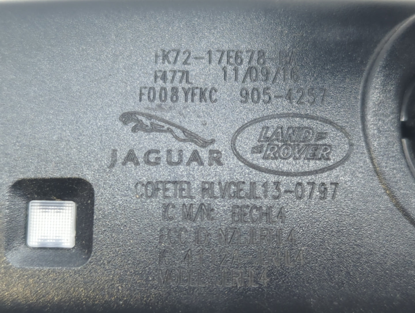 2017-2018 Jaguar Xe Interior Rear View Mirror Replacement OEM P/N:E11045891 E11015891 Fits Fits 2015 2016 2017 2018 2019 OEM