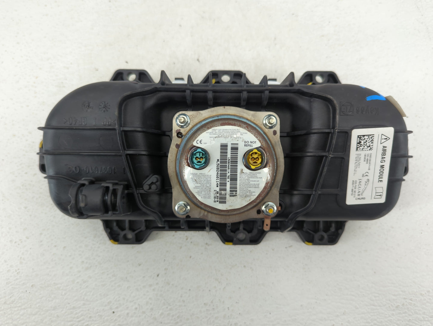 2017-2019 Jaguar Xe Air Bag Driver Left Steering Wheel Mounted P/N:GX63-044A74-AB Fits Fits 2017 2018 2019 OEM Used Auto Par