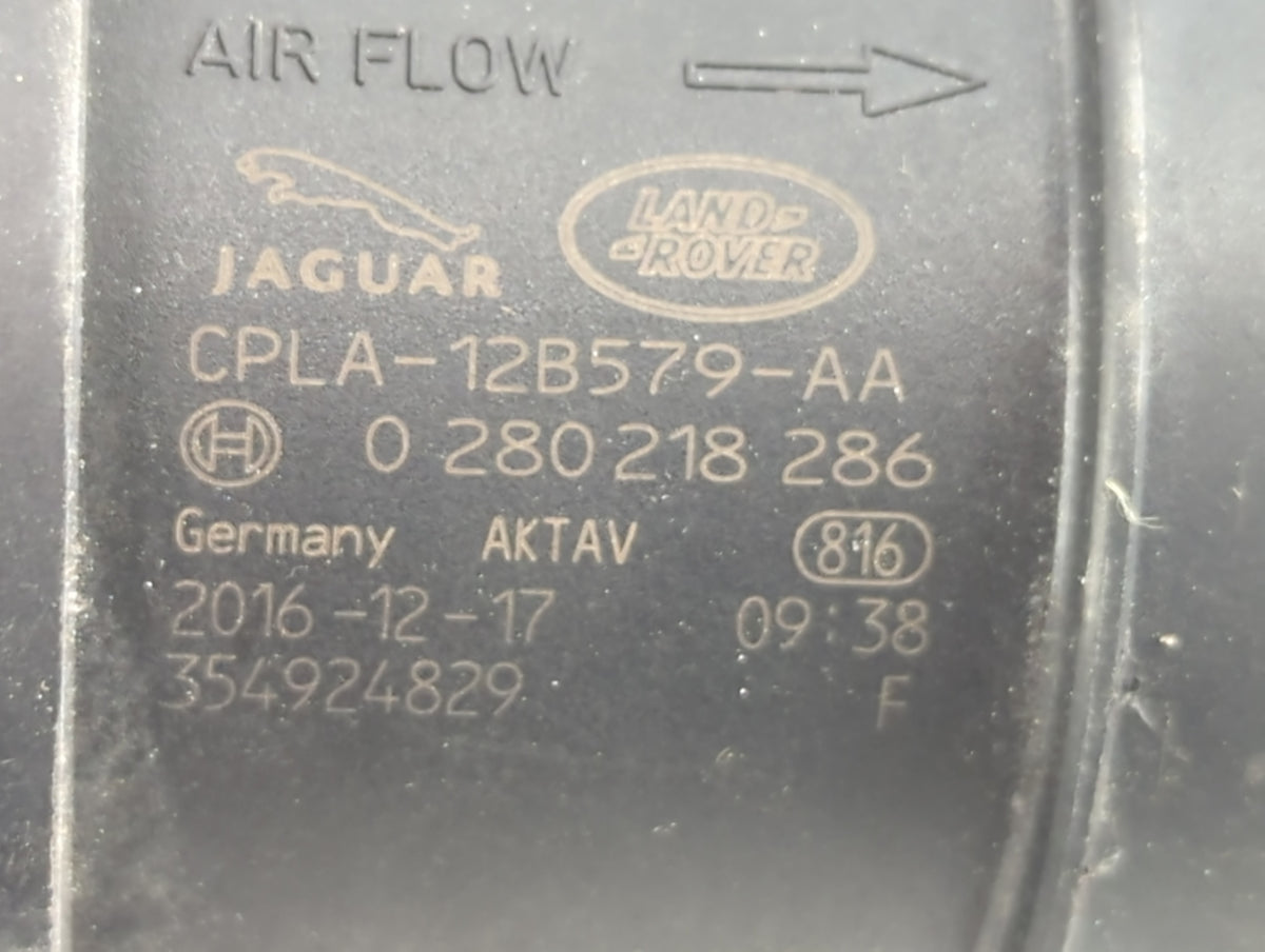 2017-2019 Jaguar Xe Mass Air Flow Meter Maf Sensor 635488 - Oemusedautoparts1.com