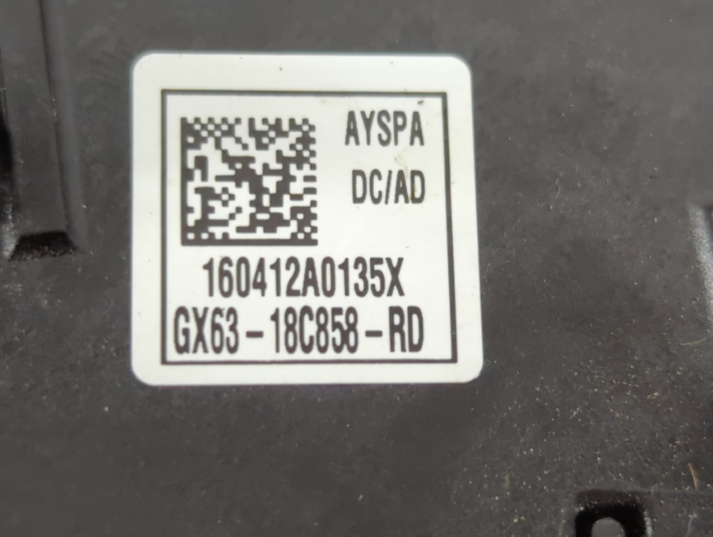 2016-2017 Jaguar Xf Climate Control Module Temperature AC/Heater Replacement P/N:GX63-18C858-RD Fits Fits 2016 2017 OEM Used