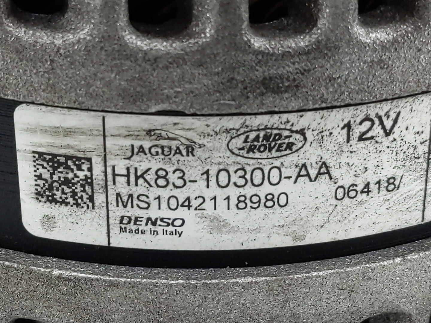 2010-2019 Jaguar Xf Alternator Replacement Generator Charging Assembly Engine OEM P/N:HK83-10300-AA Fits OEM Used Auto Parts