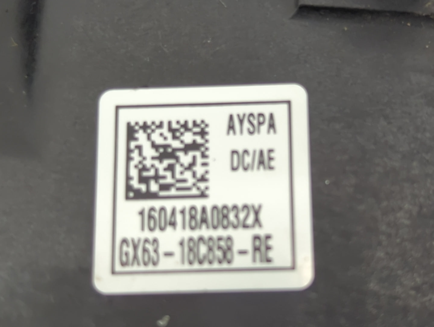 2017 Jaguar Xf Climate Control Module Temperature AC/Heater Replacement P/N:GX63-18C858-RE Fits OEM Used Auto Parts - Oemuse